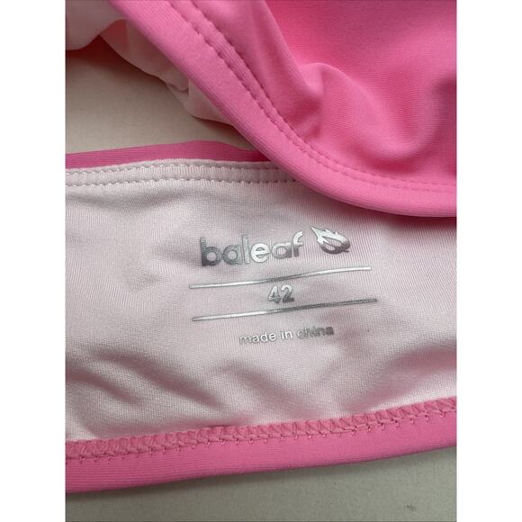 Women's Swim Bra Modest High Neck Bikini Top Quick Dry UPF 50+Bathing Suit Sz-42 - Picture 14 of 15